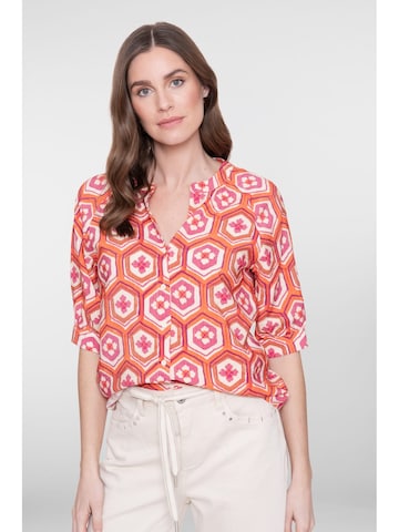 Geisha Blouse in Orange: front