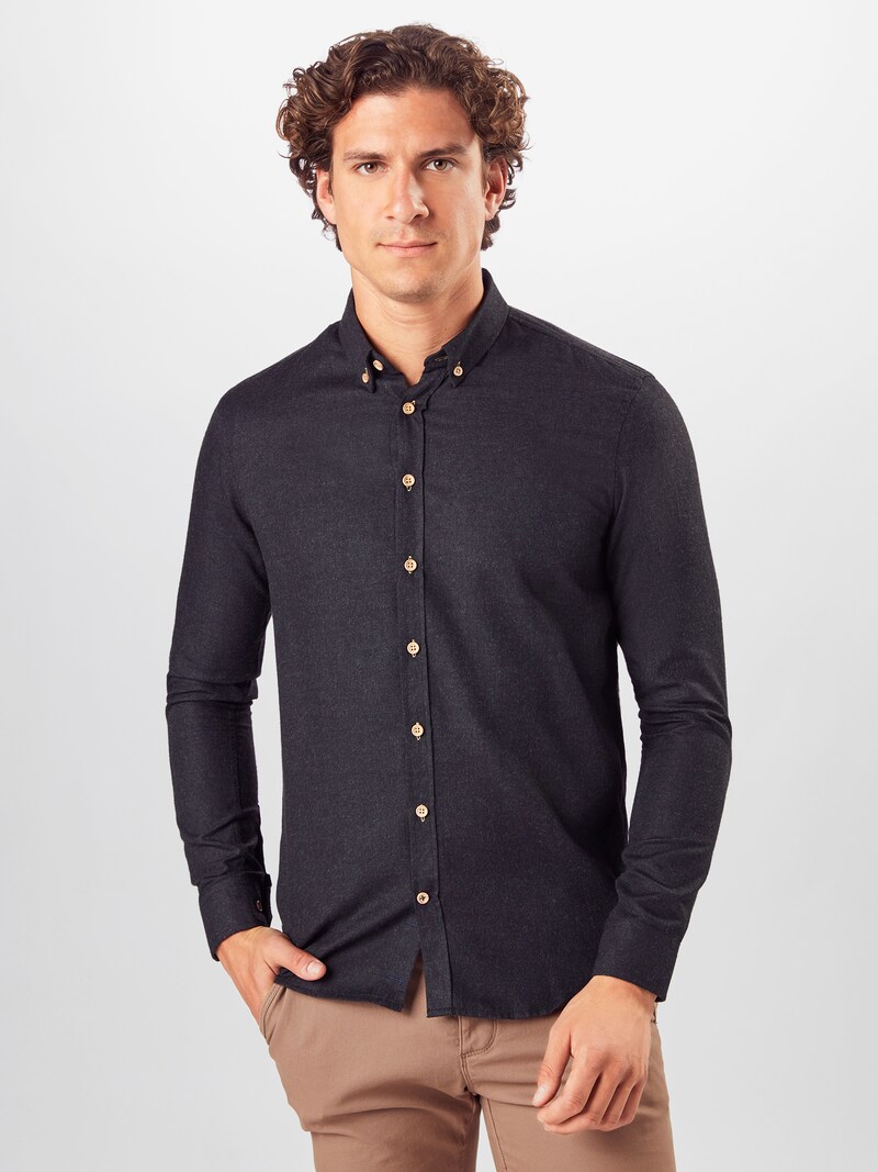 Button-up Shirts Kronstadt Casual shirts Black