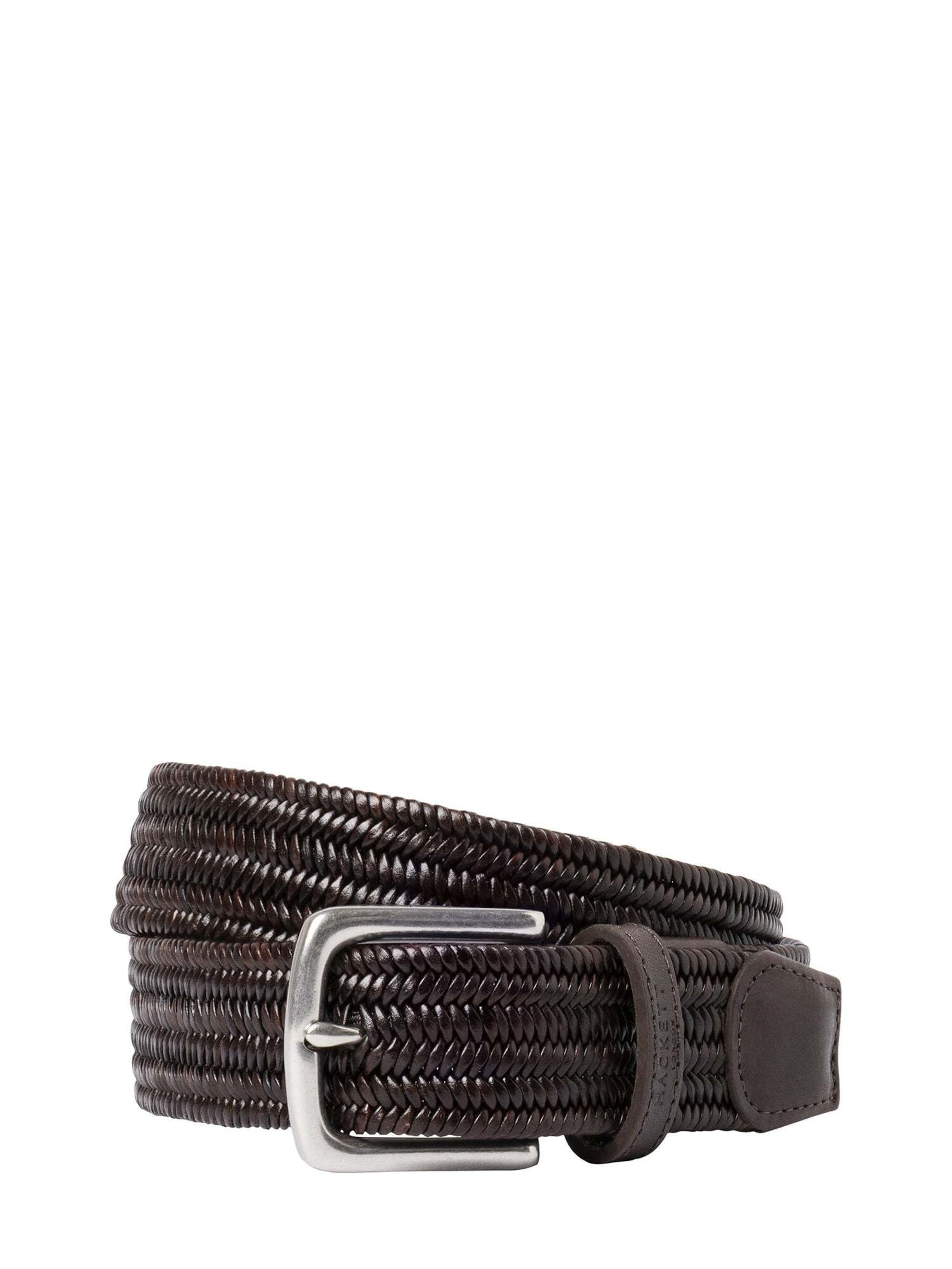 Hackett London Riem in Bruin: voorkant