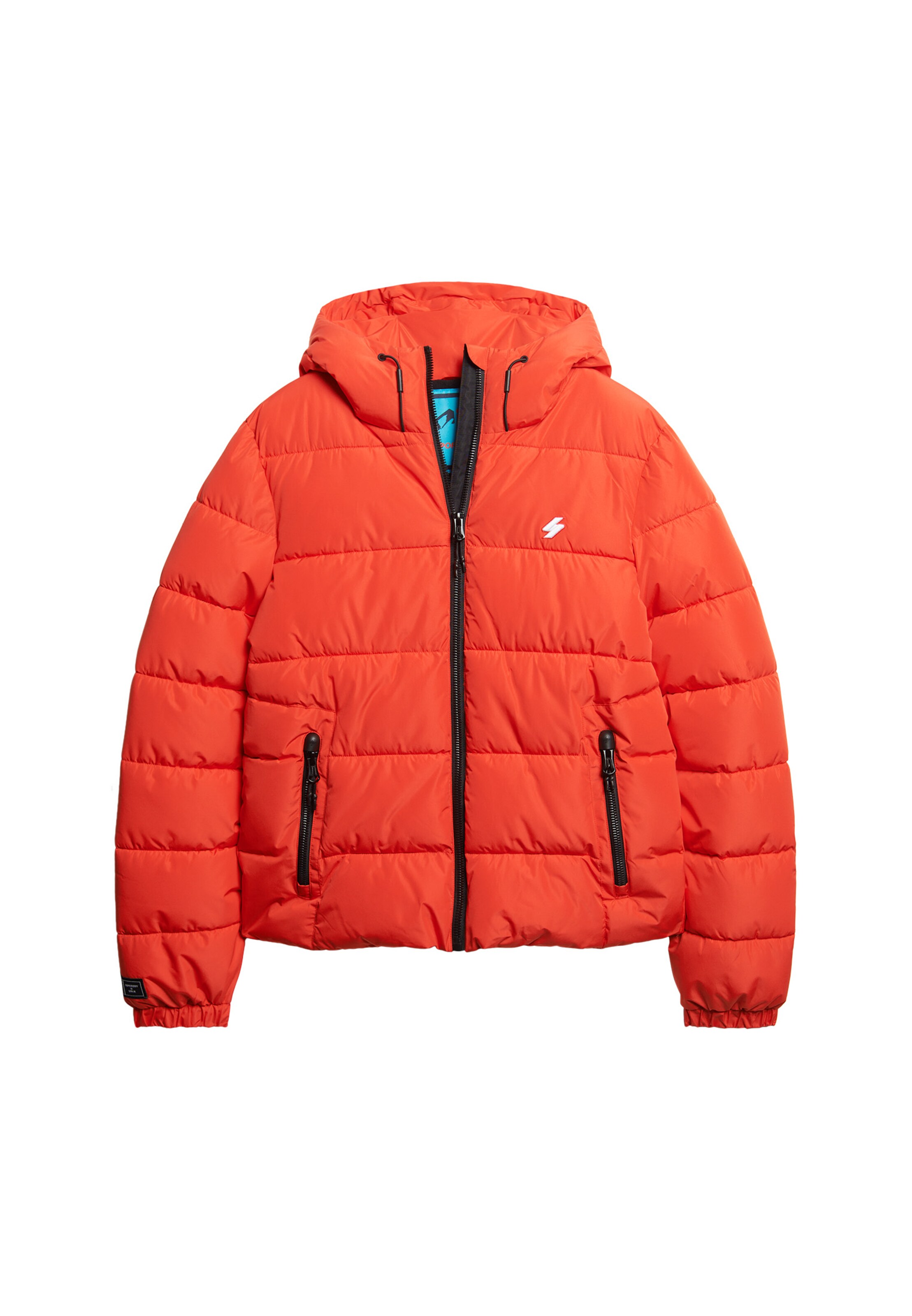 Superdry Winterjas in Oranje: voorkant