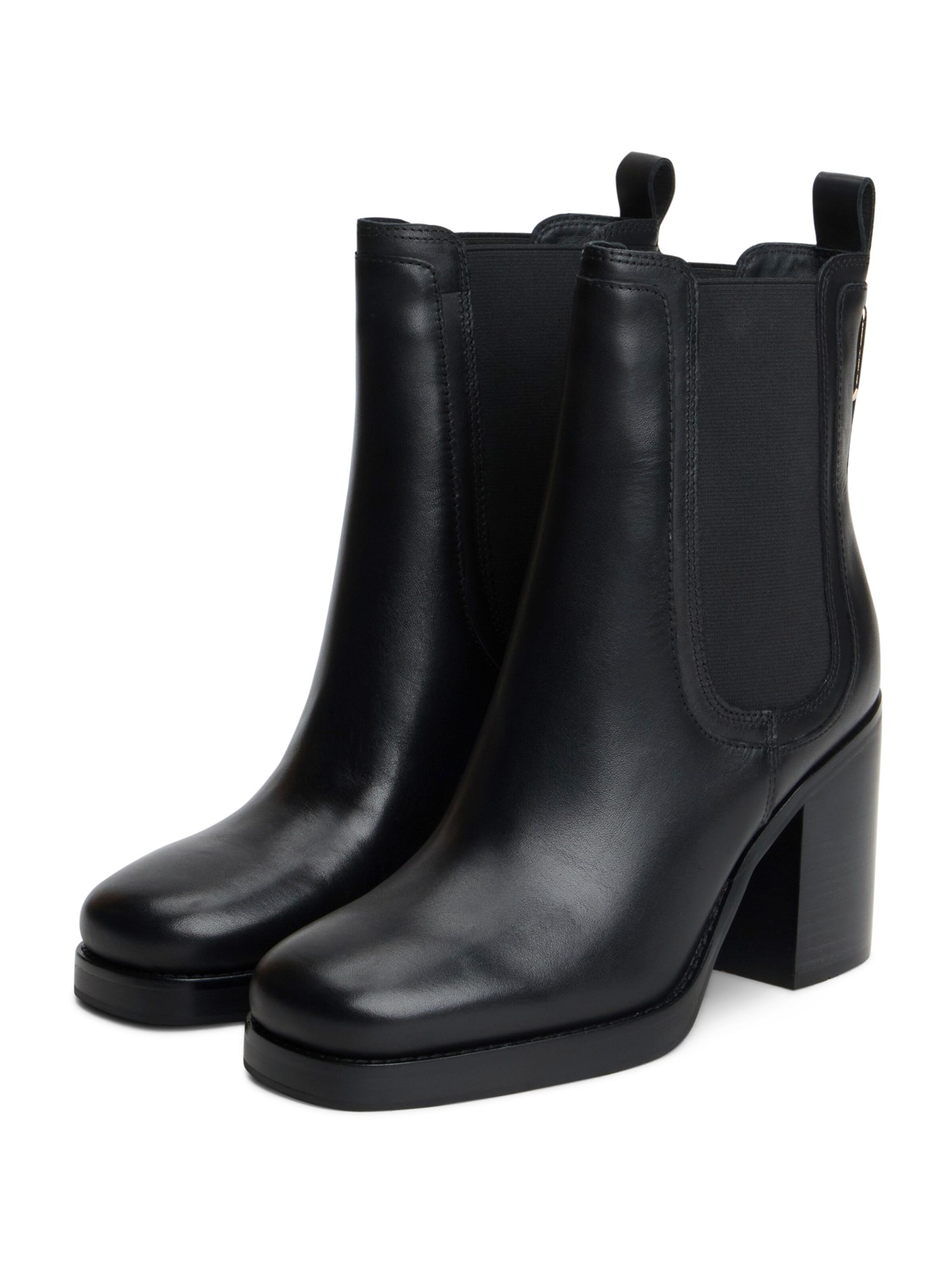 TOMMY HILFIGER Chelsea Boots in Schwarz