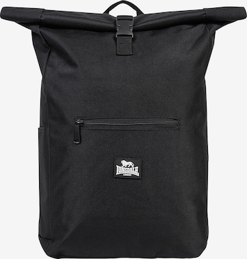 LONSDALE Backpack in Black: front