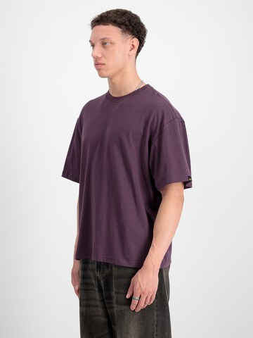 Maglietta di ALPHA INDUSTRIES in lilla