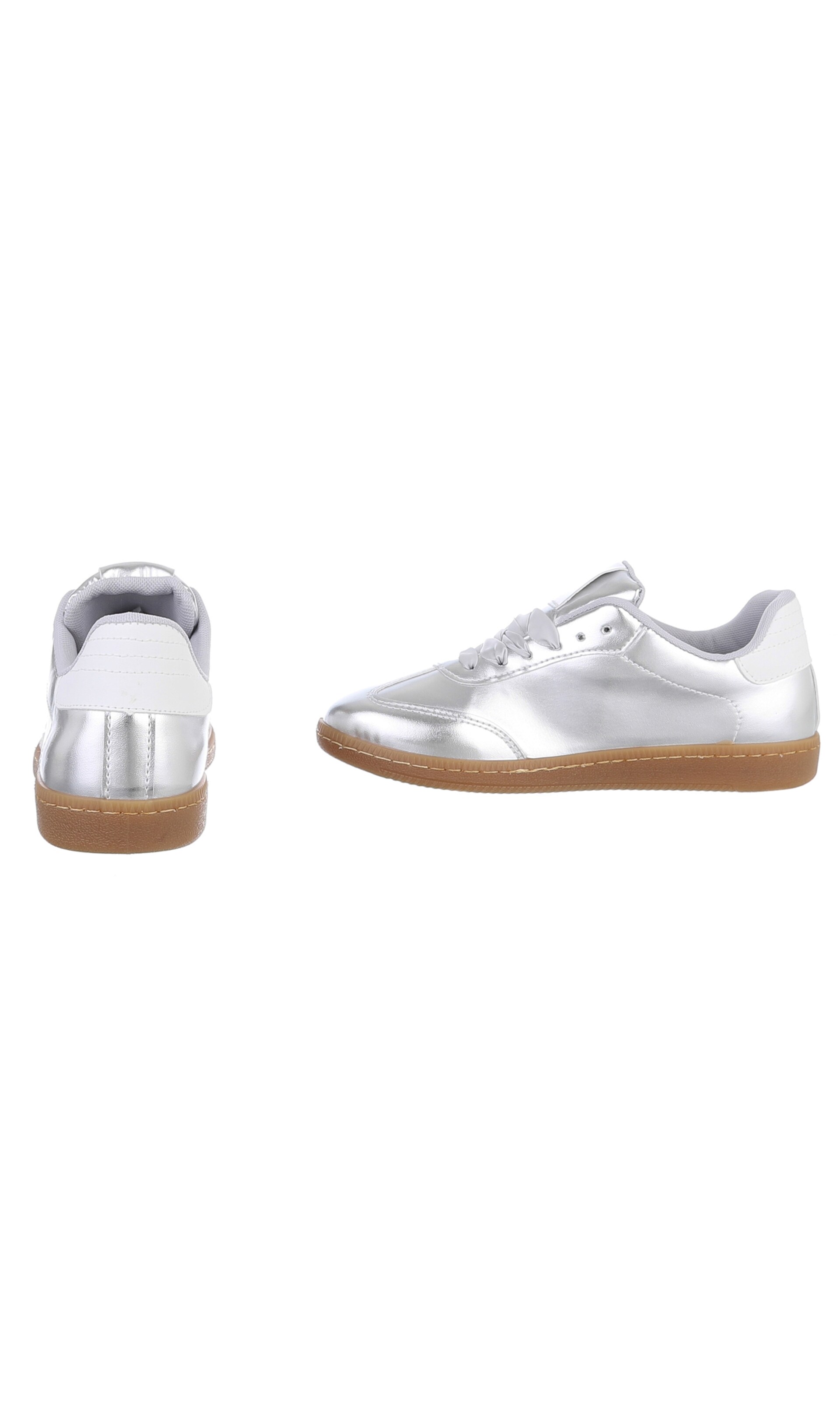 Ital-Design Sneaker in Silber