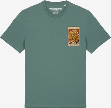 T-Shirt 'Tarot Nachos' Watapparel en vert : devant