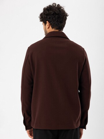 Antioch Regular fit Button Up Shirt in Brown