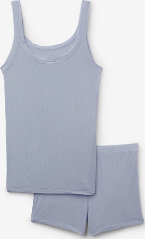 INTIMISSIMI Shorty 'Soft Lounge' in Blau: Vorderseite