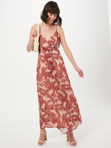 VILA - Vestido de verão 'AMARYLLIS' em vermelho