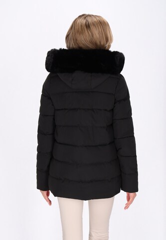 Usha Winter Coat in Black