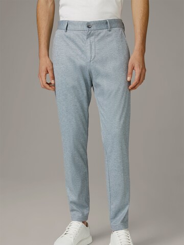 Coupe slim Pantalon 'Tius' STRELLSON en gris : devant