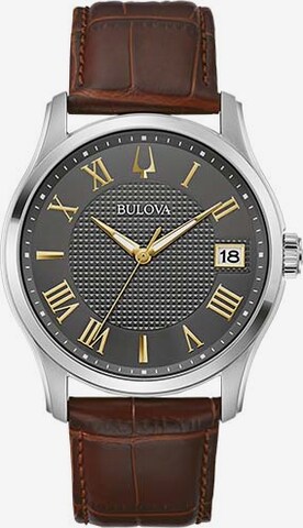 Bulova Uhr in Grau: predná strana