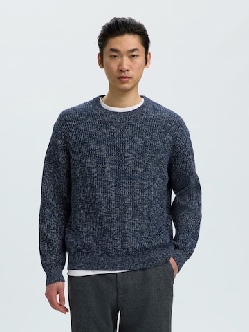 SELECTED - Jersey 'SLHTILUM' en azul: frente