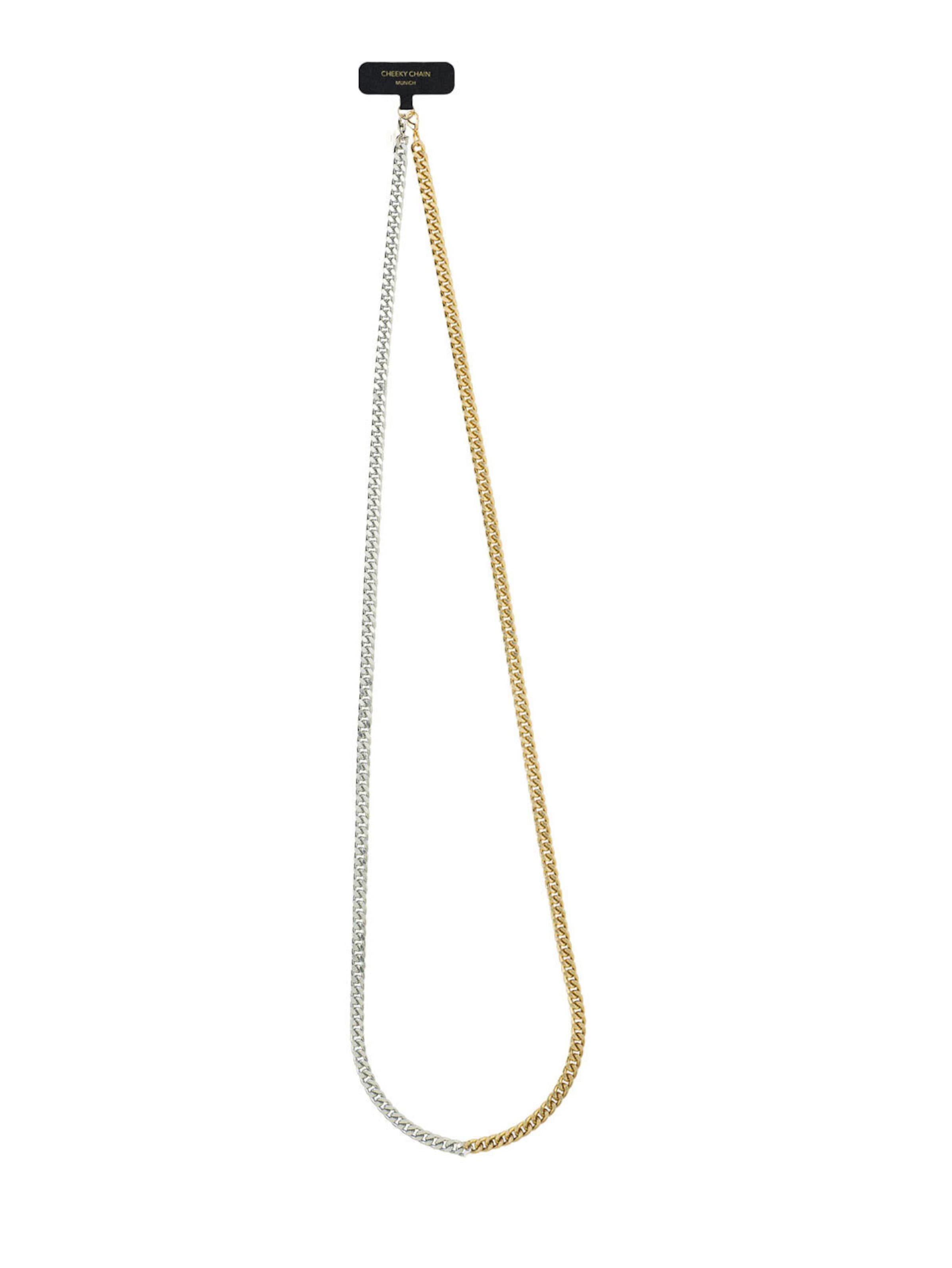 Cheeky Chain Munich Handykette 'A$ap' in Gold: Vorderseite