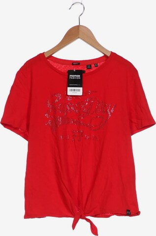 Superdry T-Shirt XL in Rot: predná strana