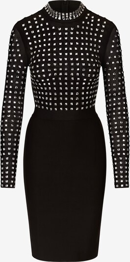 Rochie de cocktail Kraimod pe gri argintiu / negru, Vizualizare produs