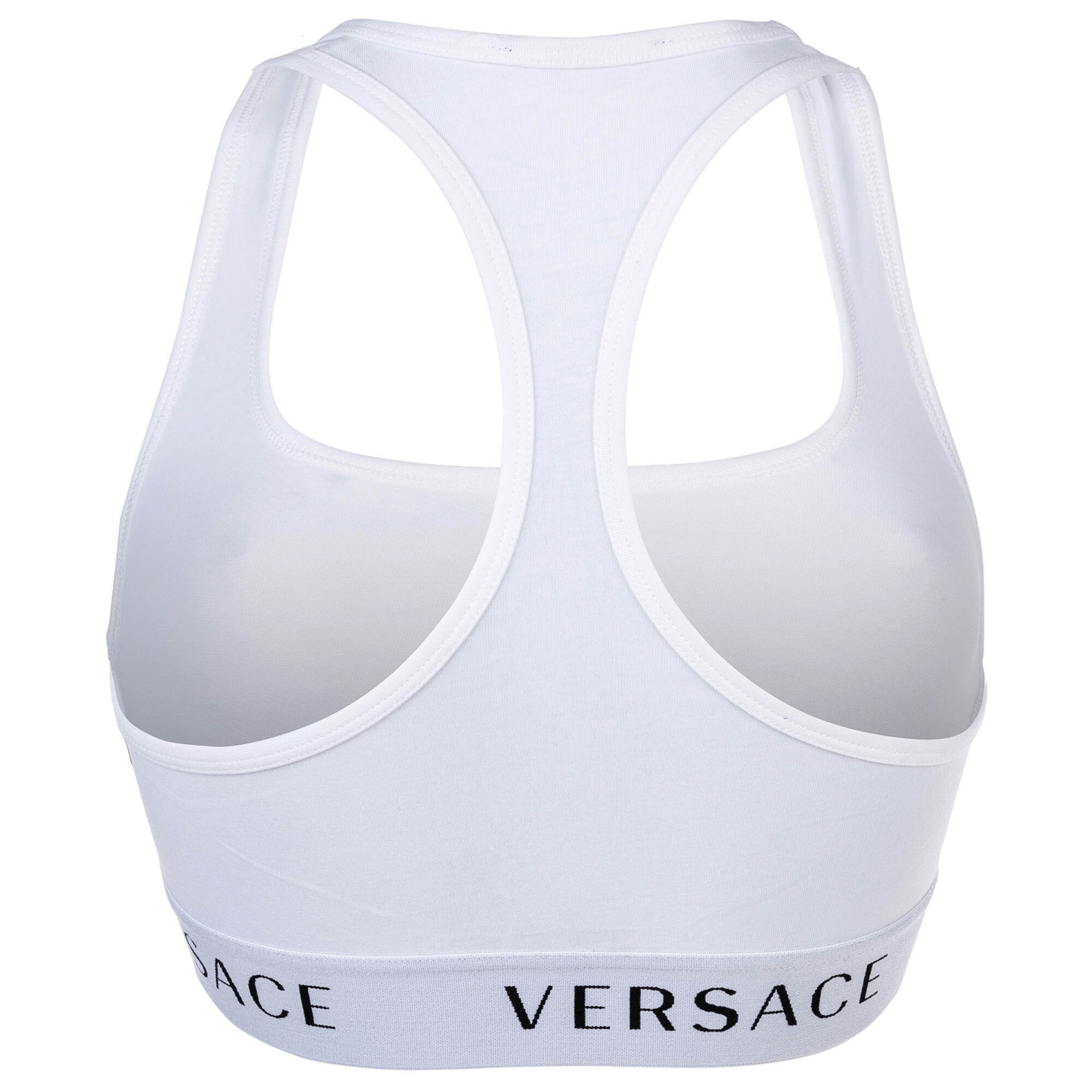 VERSACE Bustier Biustonosz w kolorze biały