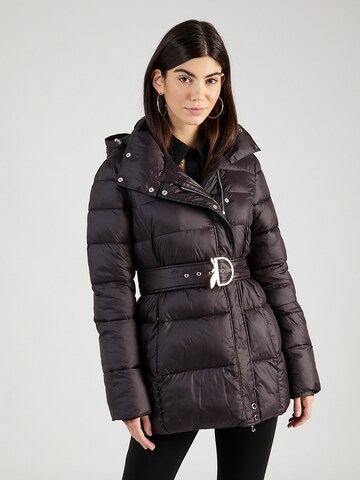 PATRIZIA PEPE Winter Jacket 'PIUMINO' in Black: front