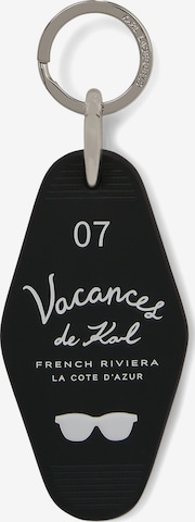 Karl Lagerfeld Avaimenperä värissä musta: etupuoli