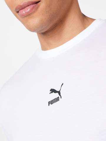 PUMA - Camiseta en blanco