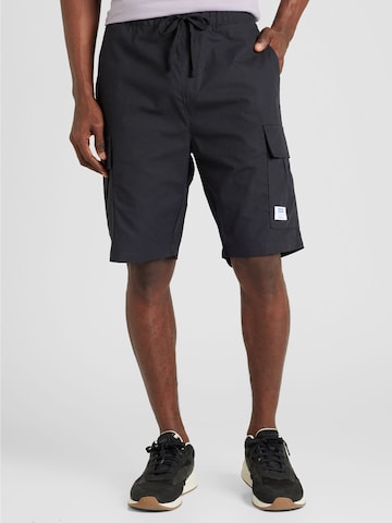 HUGO Blue - regular Pantalón cargo 'Giulio242' en negro: frente