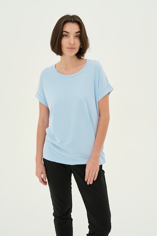 CULTURE - Camiseta 'Kajsa' en azul: frente