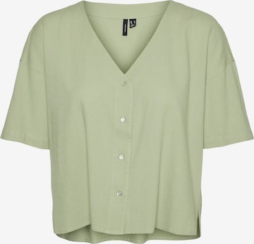 VERO MODA Blouse 'JESMILO' in Green: front