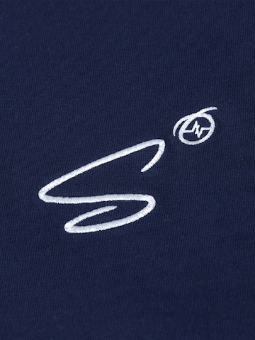SPITZBUB Shirt 'Look Up!' in Blue