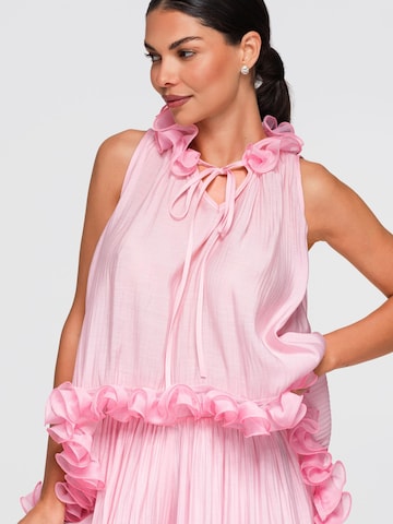 Ombre Bluse i pink