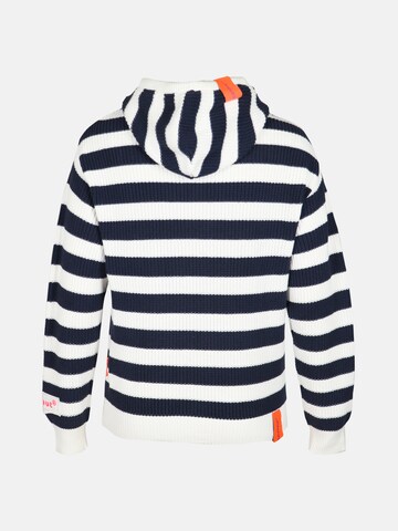 salzhaut Sweatshirt 'ALLERWÄGENS' in Wit