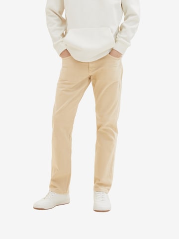 TOM TAILOR Regular Jeans 'Marvin' in Beige: front