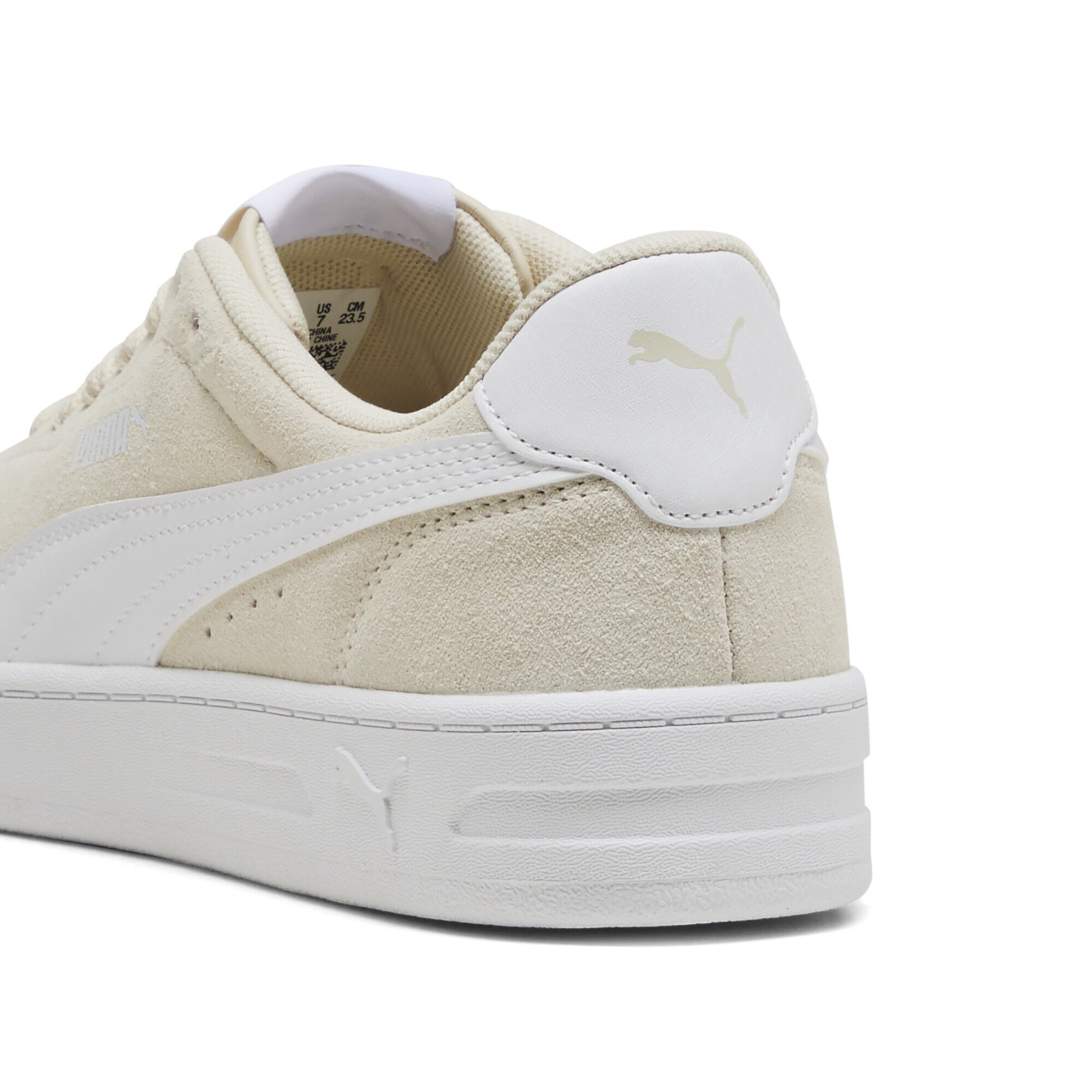 Baskets basses 'Court Lally' PUMA en blanc