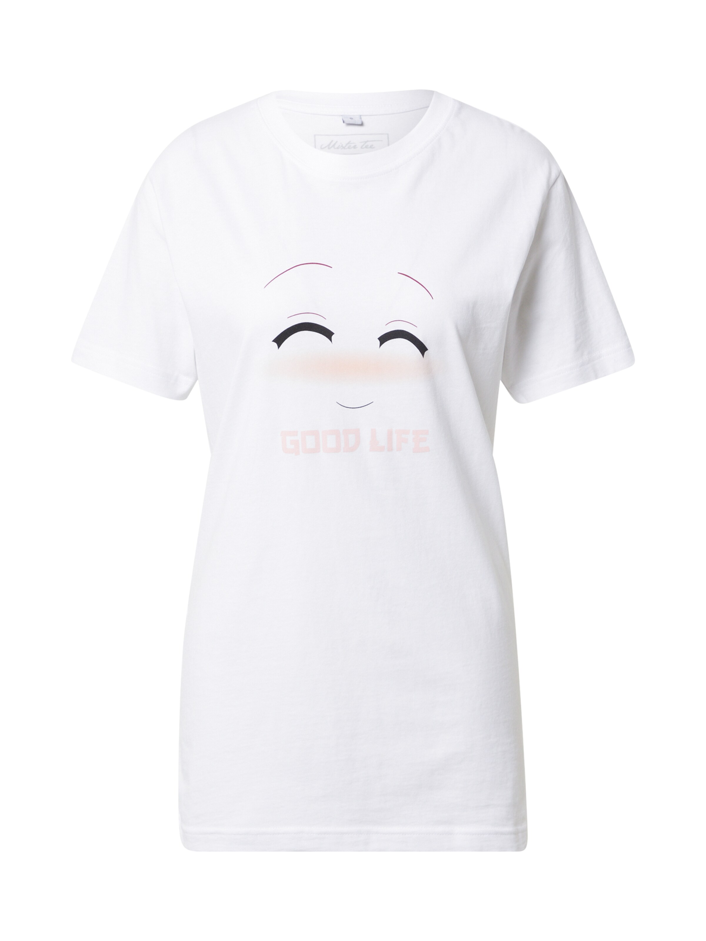 Merchcode Tričko 'Good Life' – bílá: přední strana