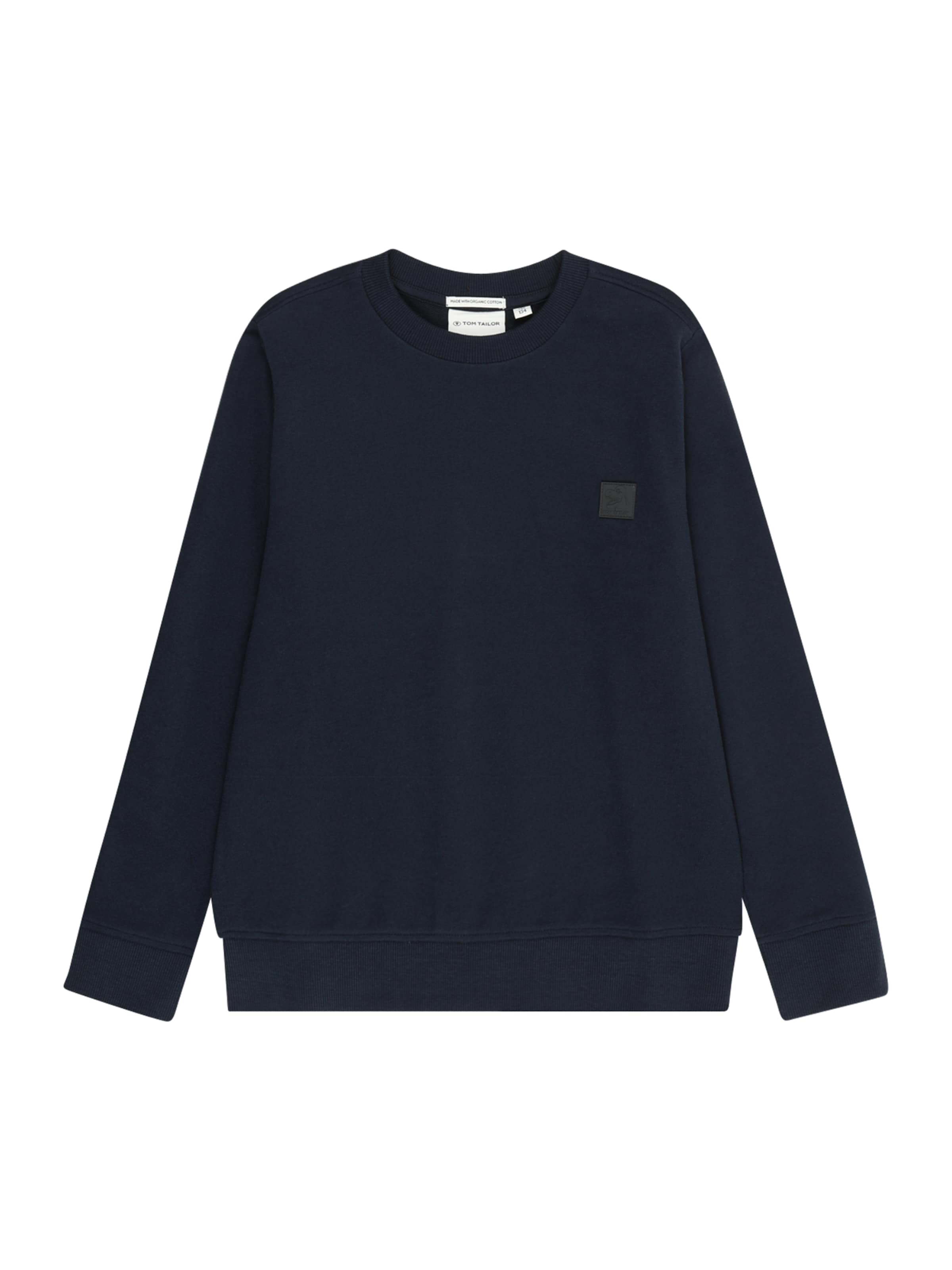 TOM TAILOR Sweatshirt in Blue: front