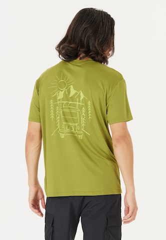 Whistler Functioneel shirt 'Tergo' in Groen