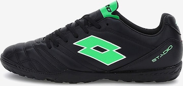 Baskets basses LOTTO en noir : devant