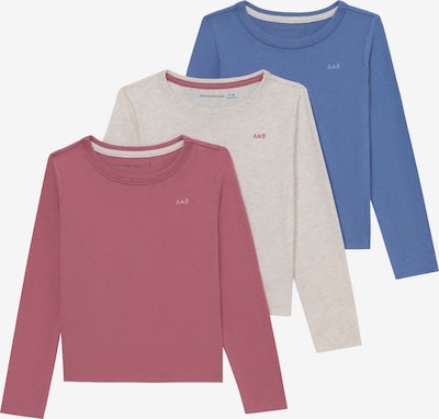 Abercrombie & Fitch Paita värissä kuninkaallisen sininen / beigenharmaa / magenta, Tuotenäkymä