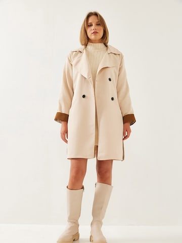 Bianco Lucci Tussenmantel in Beige