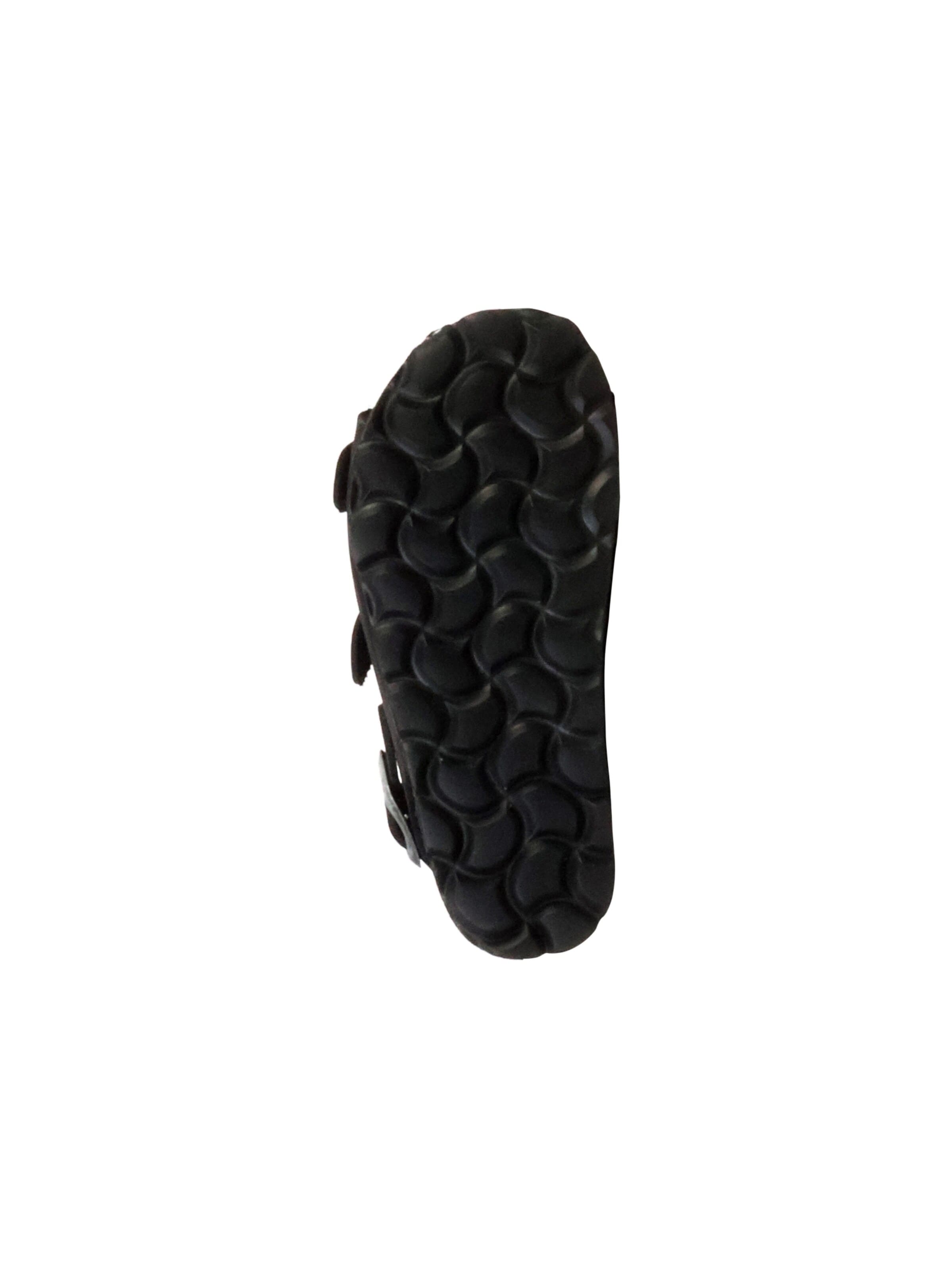 The Divine Factory Huisschoenen 'Kinder-Lederpantolette Noga Mistraly BS Edge' in Zwart