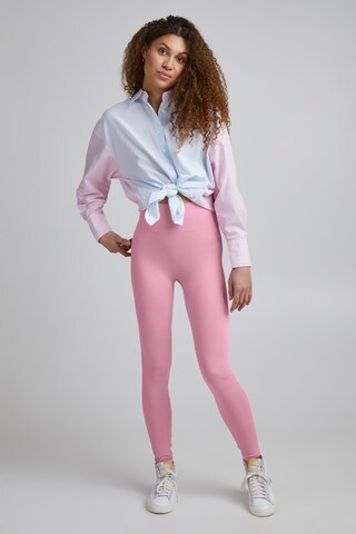 The Jogg Concept Skinny Leggings 'SAHANA' in Roze