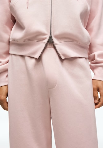 Barrel Pantaloni di Bershka in rosa