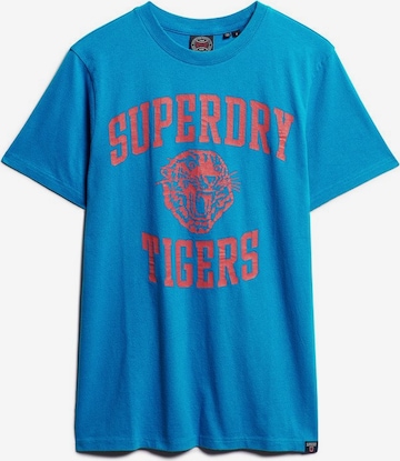 Superdry Shirt in Blauw: voorkant