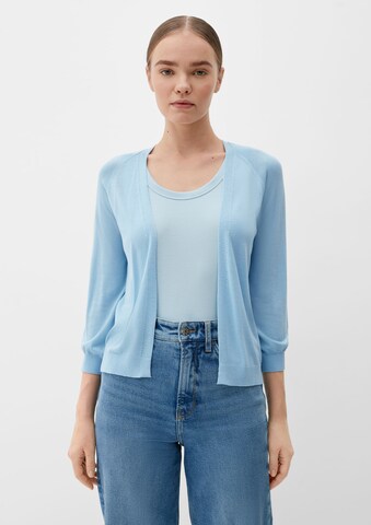 s.Oliver Strickjacke in Blau: Vorderseite