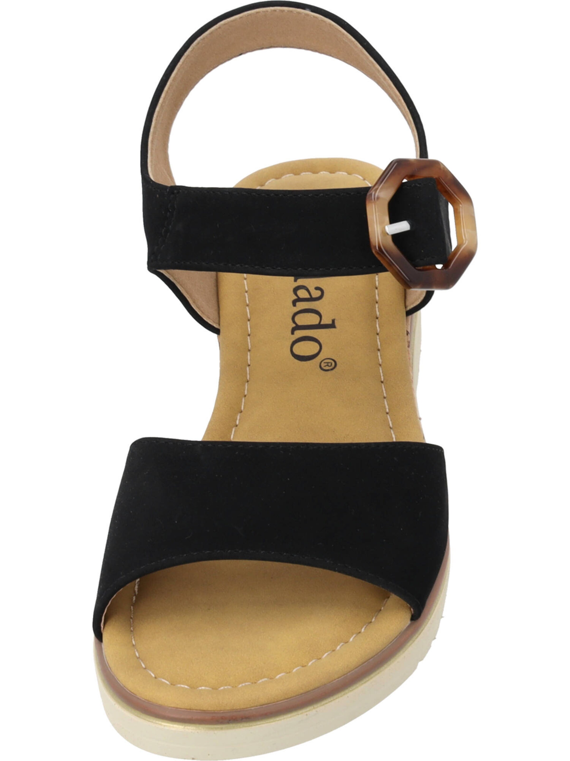 Sandales à lanières 'Impures' Palado en noir