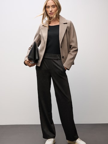 STREET ONE Shirt 'New Lanea' in Zwart