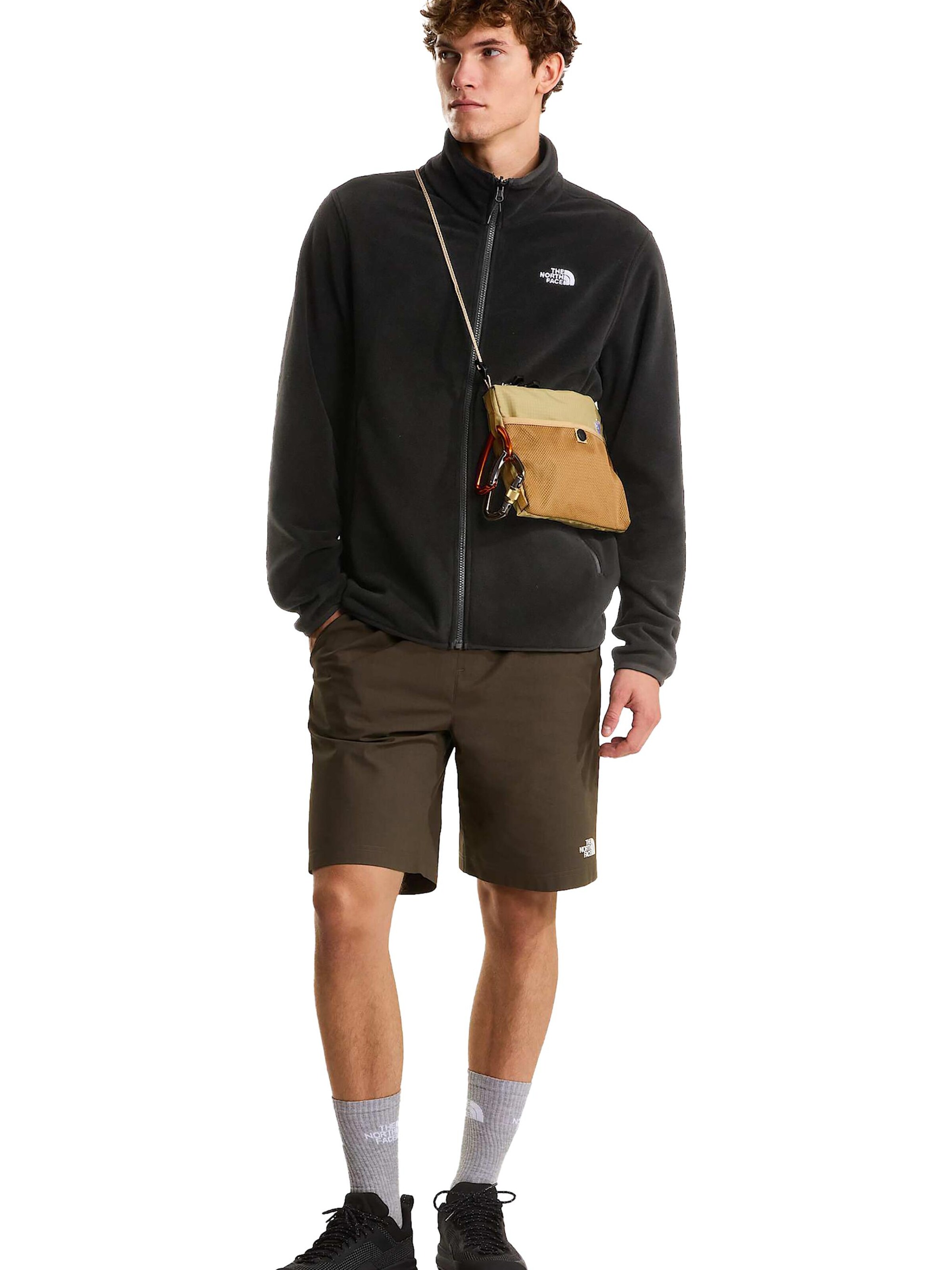 THE NORTH FACE Fleecejacke 'Glacier' in Schwarz