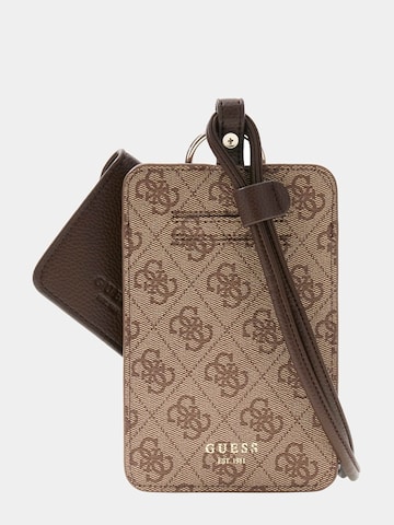 GUESS Smartphone Case 'Noelle' in Brown
