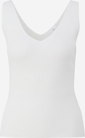 Tops en tricot s.Oliver BLACK LABEL en blanc : devant