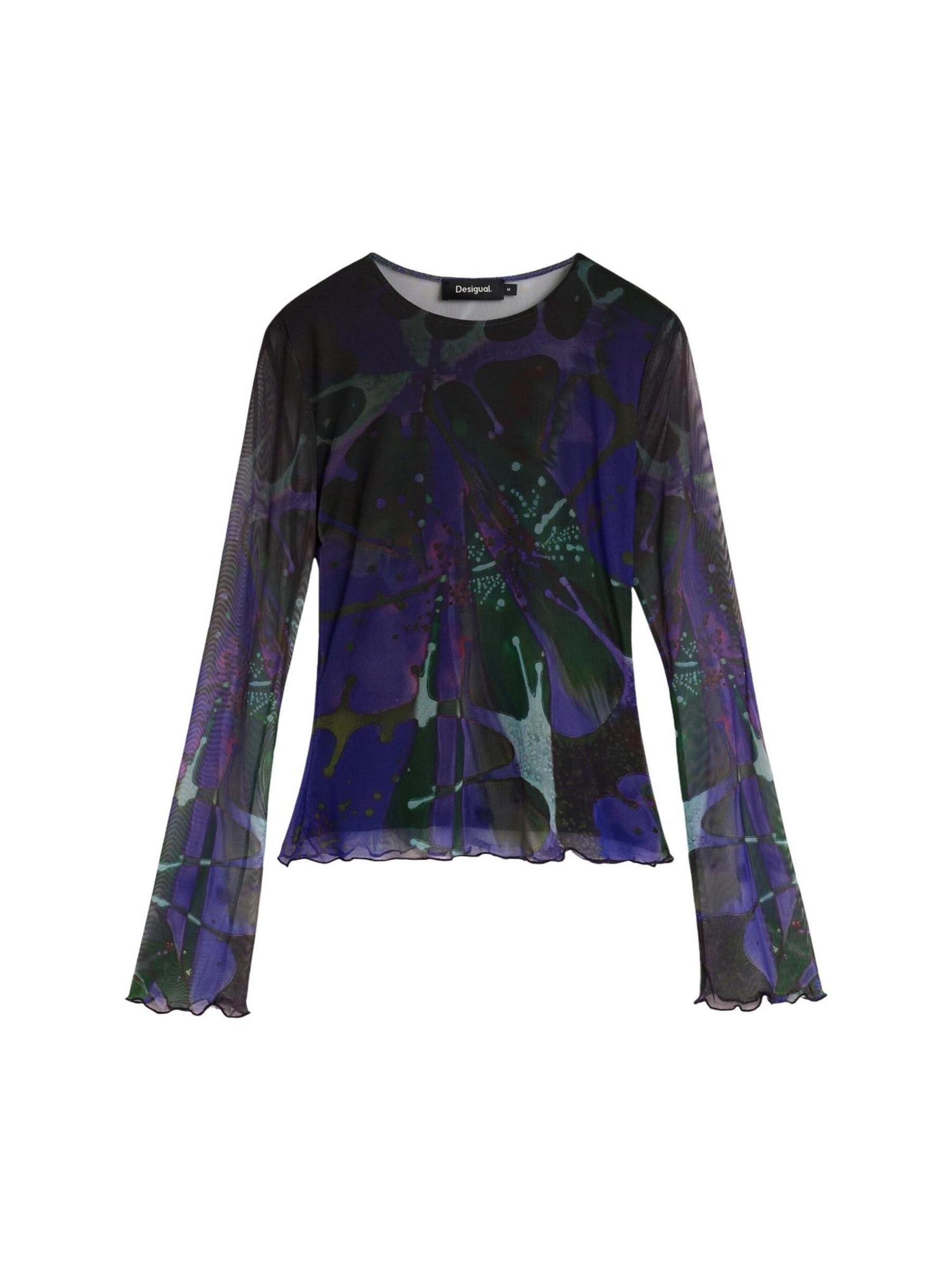 Desigual - Top 'TS_DOTS LEAF_LACROIX 26WWTK02' en lila