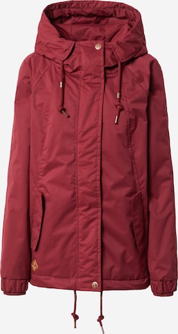 Ragwear Between-Season Jacket in Red: front