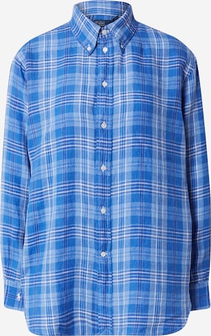 Camicia da donna di Polo Ralph Lauren in blu: frontale